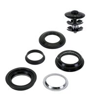 Headset NECO 1 1/8", 28.6/34/30mm, not integrated (black)