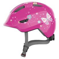Helmet ABUS Smiley 3.0, S, 45-50 cm pink butterfly (pink)