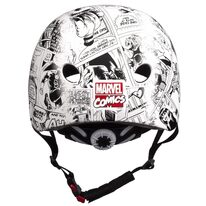 Helmet AVENGERS 52-56cm (white/black)