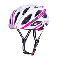 Helmet FORCE BULL, S-M, 54-58cm (white/pink)