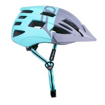 Helmet FORCE CORELLA MTB, S-M, 54-58cm (grey/turquoise)