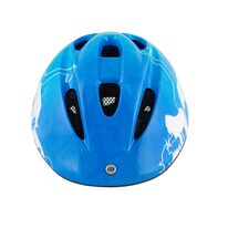 Helmet FORCE Fun Animals 48-54cm S (blue/white)