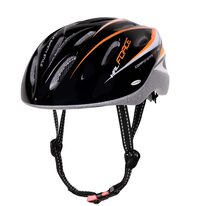Helmet FORCE Hal 48-54cm XS-S (black/orange/white)