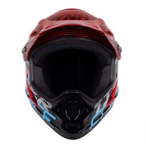 Helmet FORCE TIGER , L-XL, 59-61cm (red)