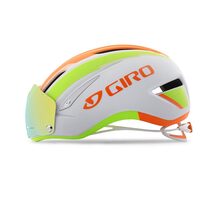 Helmet GIRO Air Attack 51-55cm (white/orange/green)