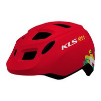 Helmet KLS Zigzag 022, S/M 50- 55 cm, (red)