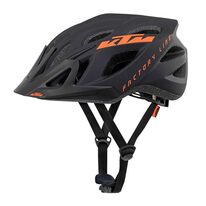 Helmet KTM Factory Line 54 - 58 cm, (black/orange)