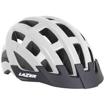 Helmet Lazer Compact, 54-61 cm (white)