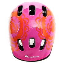 Helmet METEOR MV6-2 Big Flower XS 44-48cm (pink/orange)