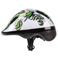 Helmet METEOR MV6-2 crocodile XS 44-48cm (green/white)
