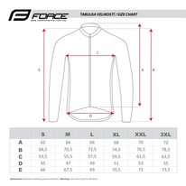 Jacket FORCE FROST softshell (black-fluo) M
