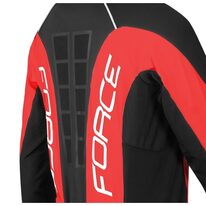 Jacket FORCE X68 PRO (black/red) M