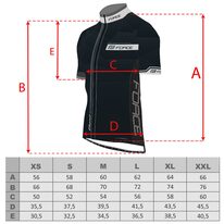 Marškinėliai FORCE Best (juoda/fluorescencinė) M