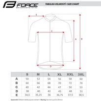 Marškinėliai FORCE MTB ANGLE (chaki) 3XL
