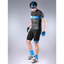 Jersey FORCE Square (grey/blue) XXL