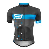 Jersey FORCE Square (grey/blue) XXL