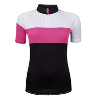 Jersey FORCE View Lady (black/white/pink) size S