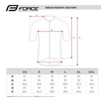Marškinėliai FORCE Way (juoda/balta/mėtinė) XL