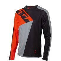 Marškinėliai KTM Factory Tour, ilgom rankovėm, (juodi/oranžiniai) dydis L