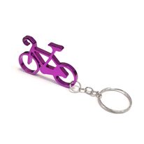 Key chain "BICYCLE" (purple)