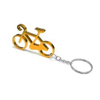 Key chain "BICYCLE" (yellow)