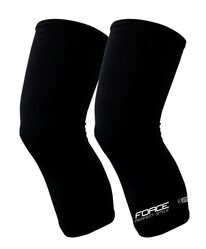 Knee warmers FORCE Term (black) size S