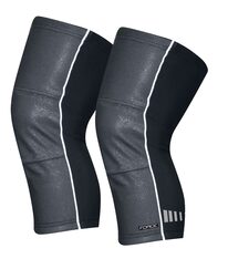 Knee warmers FORCE Wind-X, XXL (black)