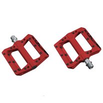 Pedals KLS Rein (fibre glass, red)