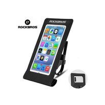Phone holder RockBros AS009BK touch sensitive waterproof surface (black)