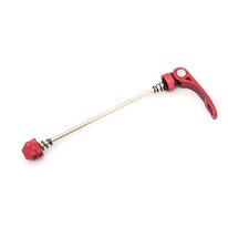 Quick release M5 for rear wheel 146mm (red)