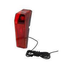 Rear light FORCE for dynamo + cable