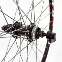 Rear wheel 26" ZYZX Force, disc, 32H, Shimano TX505 hub, with quickrelease