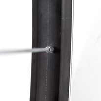 Galinis ratas 28/29" Dynamic U-Link stebulė, v-tipo stabdžiams, užsukamam blokui, (juodas)