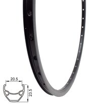Rim 28/29" (20x622), 36H for disc brakes (black)