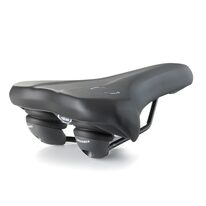 Saddle Selle MonteGrappa Altheo PLUS with elastomere 270x180mm