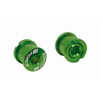 Screws FORCE for chainring 5pcs set (green)