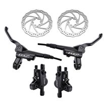 SHIMANO DT-M02, rear and front hydraulic disc brake kit (black)