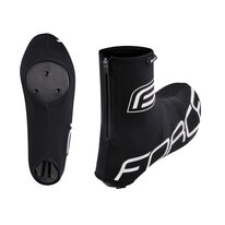 Shoe covers FORCE Lycra Termo Road, L-XL (black)