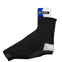Shoe covers FORCE Spring, softshell (black) M 40-42