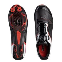 Shoes FORCE MTB CARBON DEVIL PRO 44 (black/white/red)