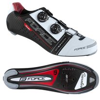 Shoes FORCE Road CARBON CAVALIER 45 (black/white/red)