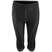 Shorts FORCE Bike 3/4 with inner padding (black) L
