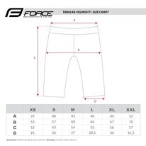 Shorts FORCE Blade MTB (black) XL