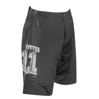 Shorts FORCE MTB-11 with removable inner padding (black) M