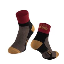 Socks FORCE Divided (brown/red) 42-46 (L-Xl)