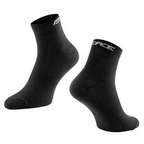 Socks FORCE Mid (black) 42-46 (L-XL)