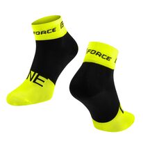 Socks FORCE ONE (fluorescent/black) 36-41 (S-M)