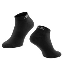 Socks FORCE Short (black) 42-46 (L-XL)