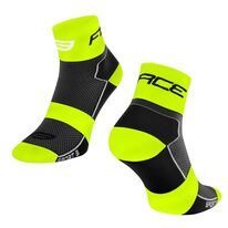 Socks FORCE Sport 3 (fluorescent/black) 36-41 (S-M)