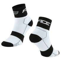 Socks FORCE Sport 3 (white/black) 36-41 (S-M)